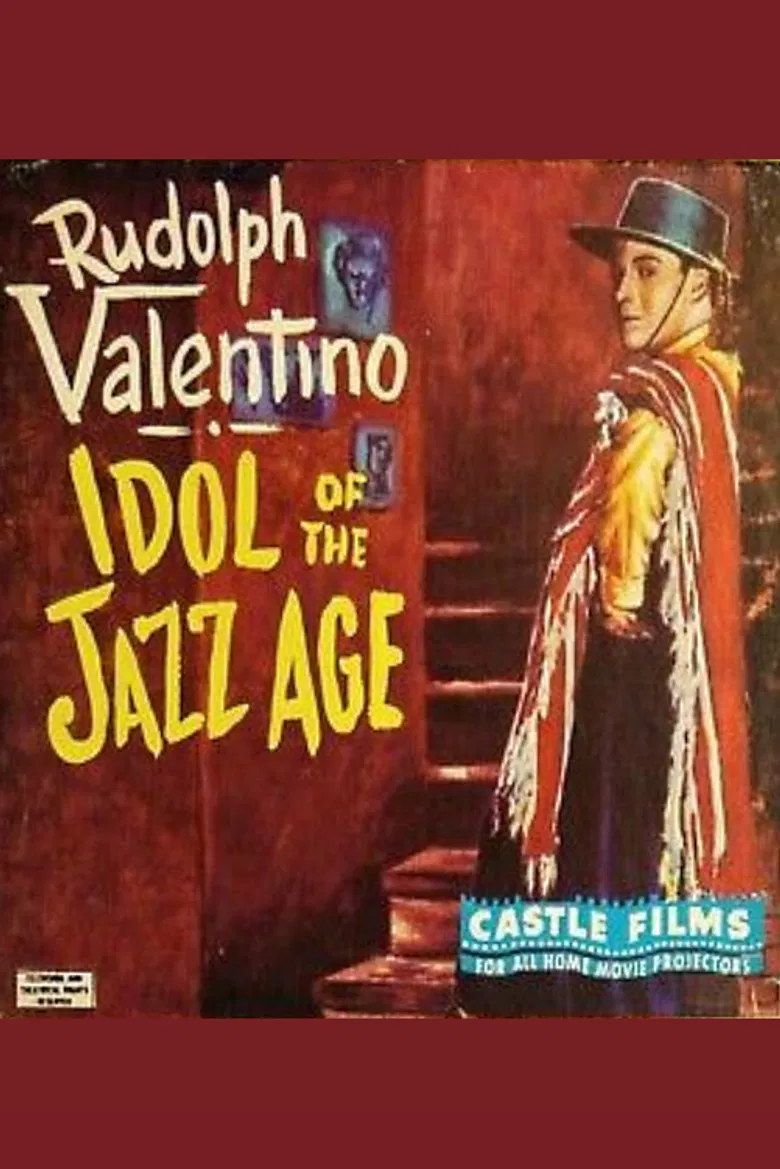 Rudolph Valentino - Idol of the Jazz Age poster background
