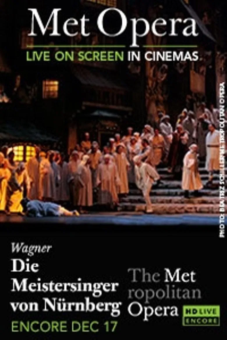 The Metropolitan Opera: The Master-Singers of Nuremberg poster background