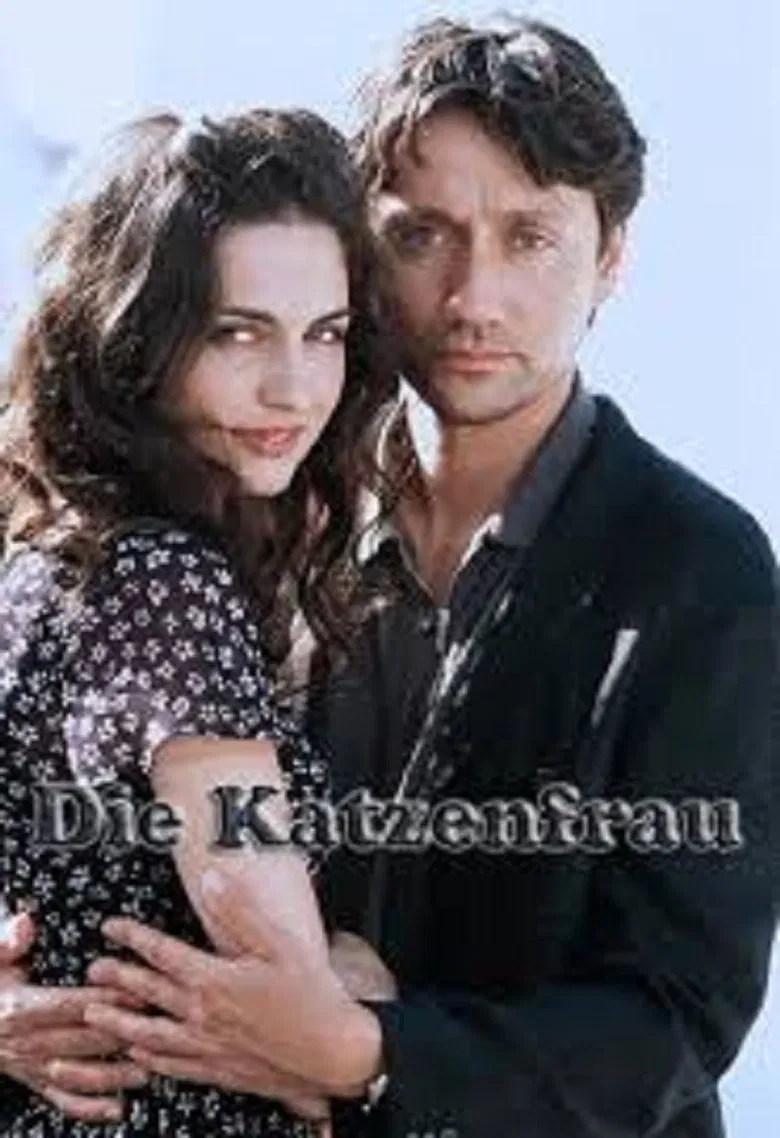 Die Katzenfrau poster background