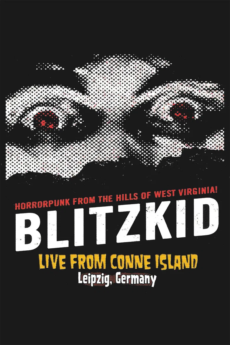 Blitzkid: Live at Conne Island poster background