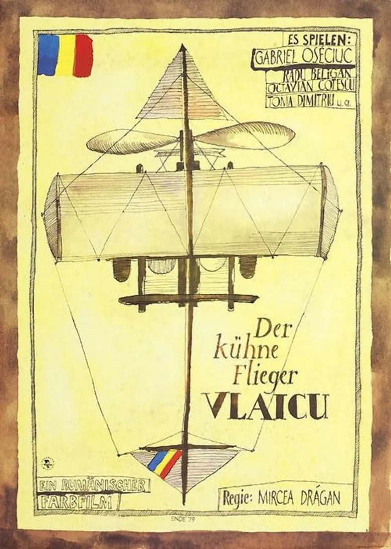 Aurel Vlaicu poster background