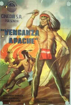 Venganza Apache poster background