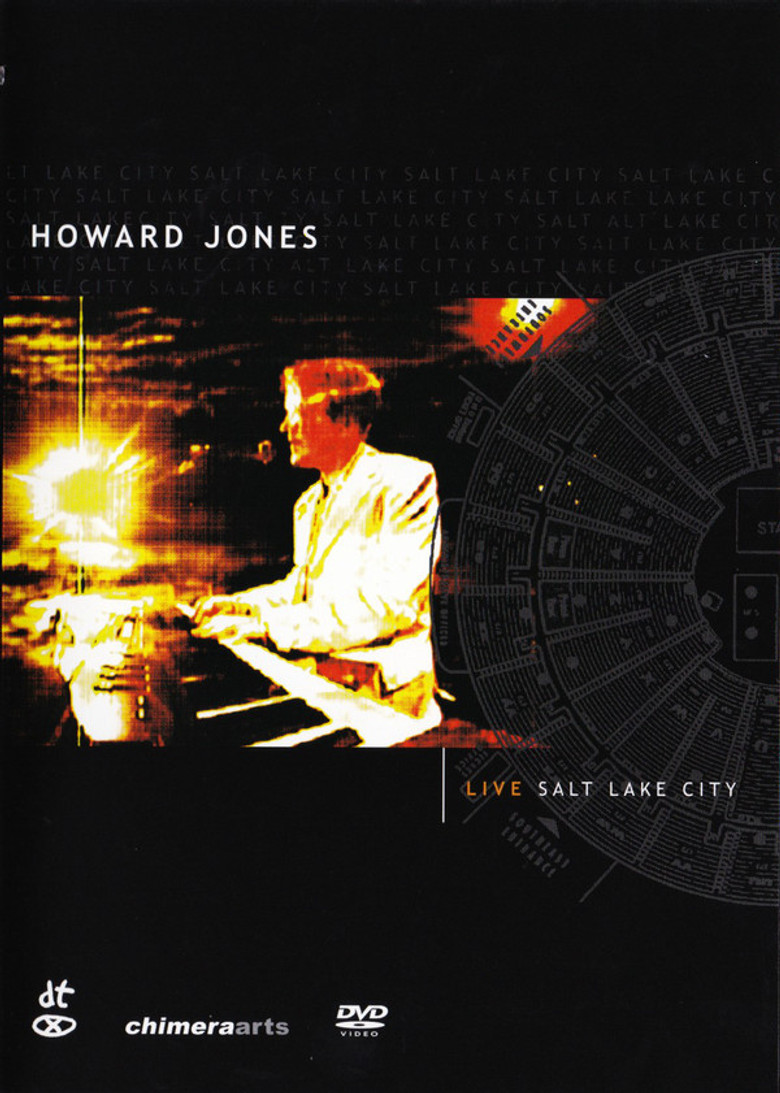 Howard Jones: Live in Salt Lake City poster background