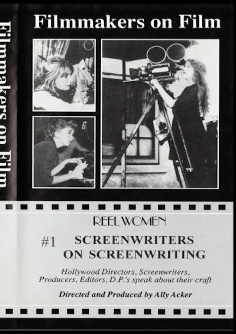 Screenwriters on Screenwriting poster background
