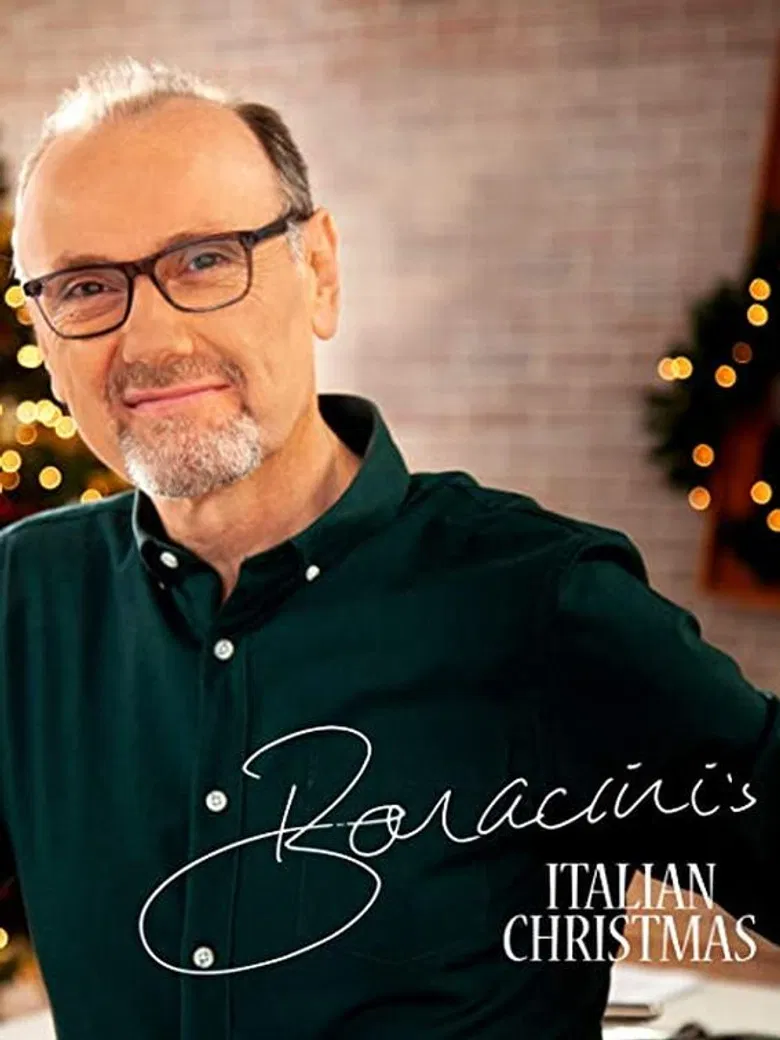 Bonacini's Italian Christmas poster background