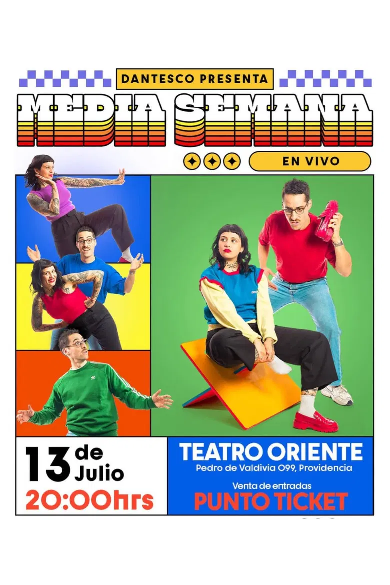 Media Semana: Show En Vivo | Teatro Oriente poster background