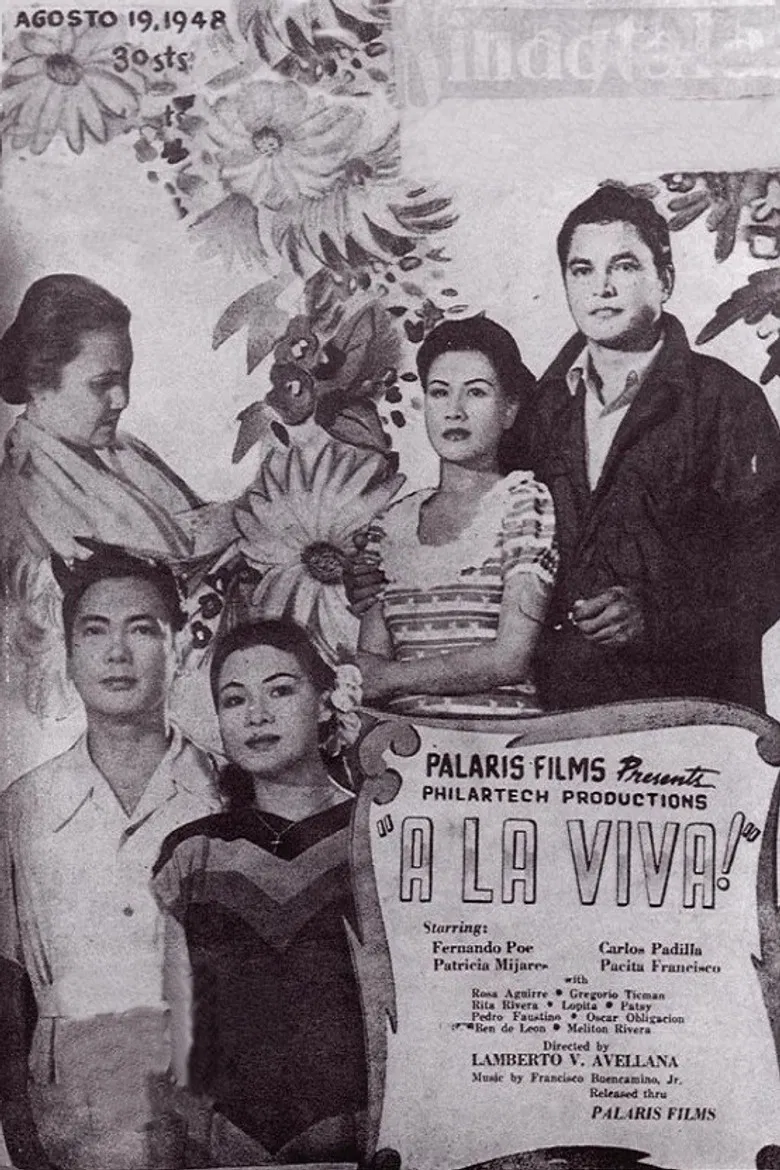 A La Viva! poster background