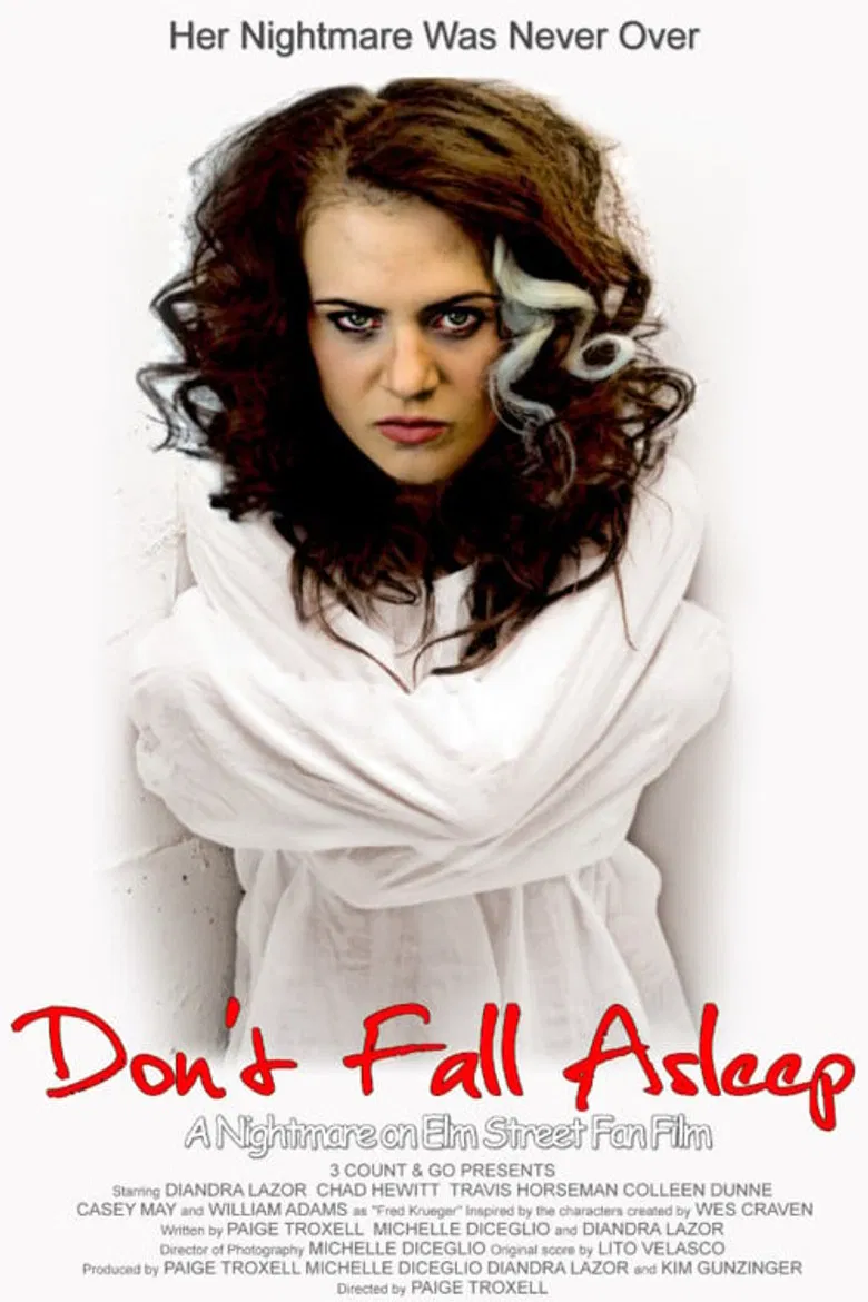 Don't Fall Asleep poster background