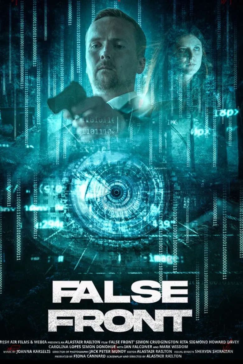 False Front poster background