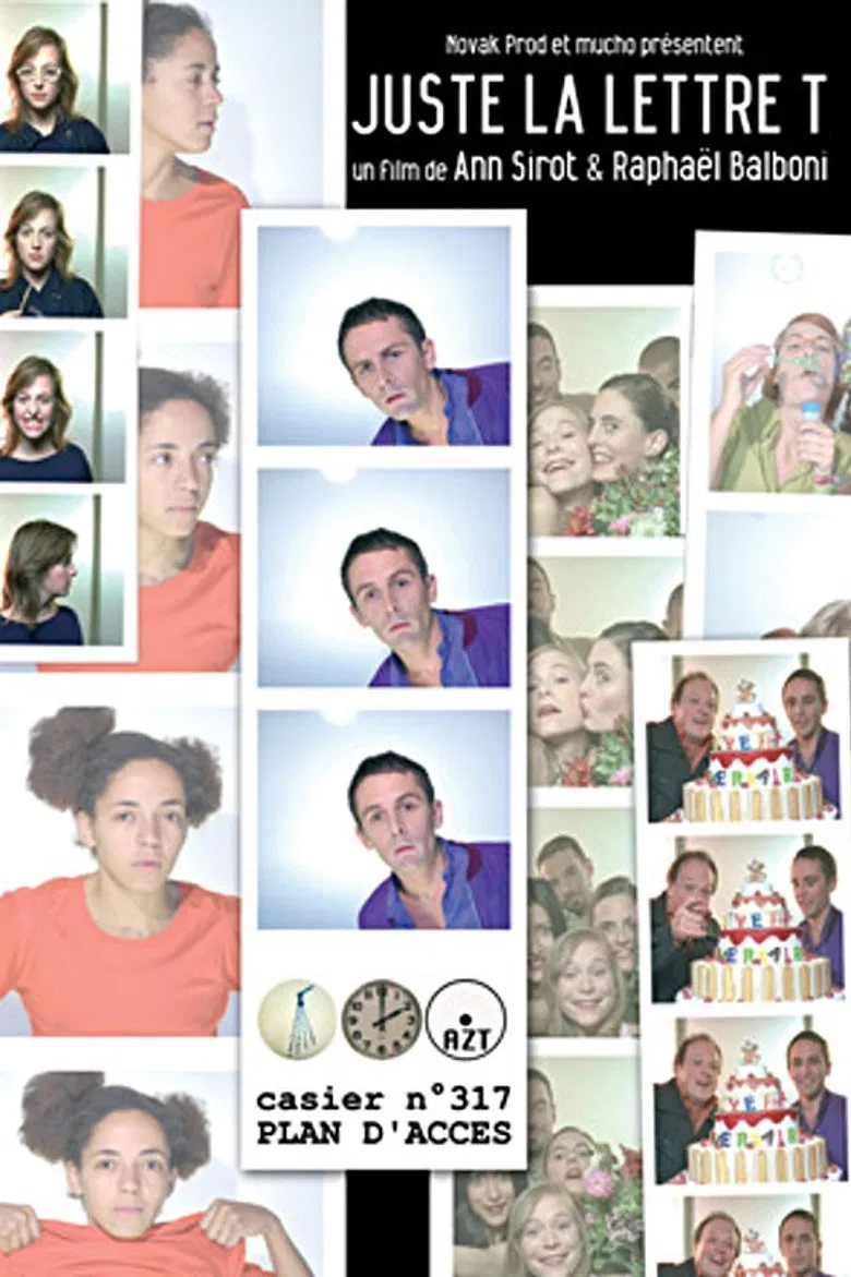 Juste la lettre T poster background