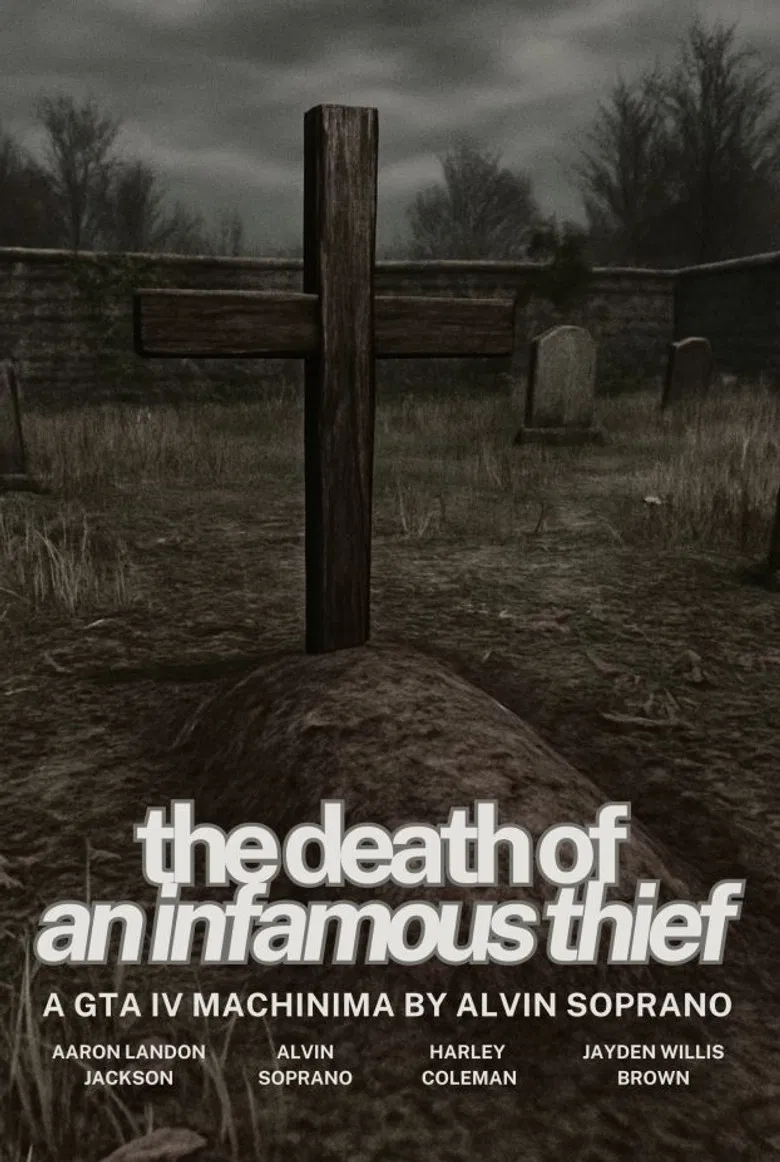 The Death of an Infamous Thief poster background