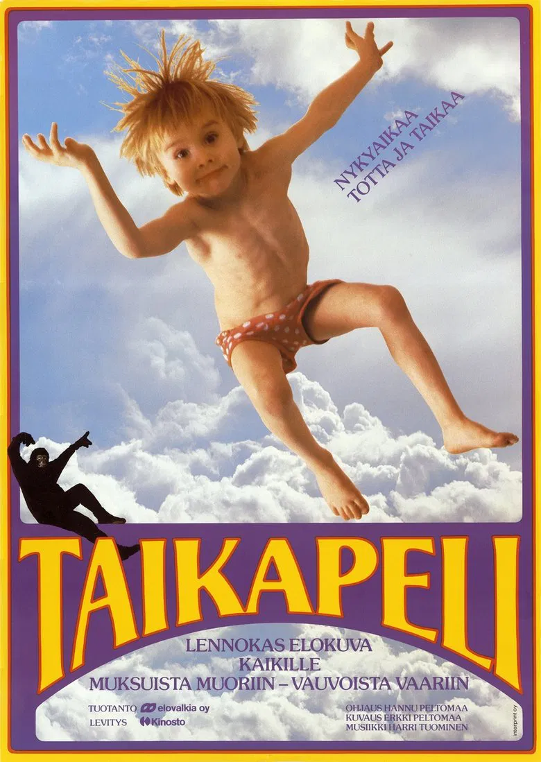 Taikapeli poster background