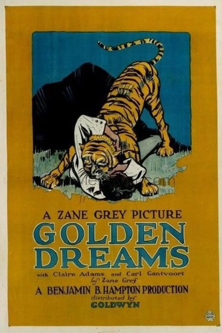 Golden Dreams poster background