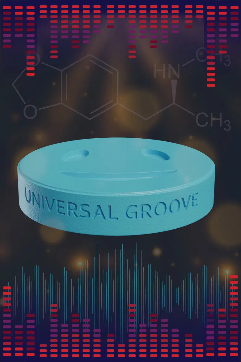 Universal Groove poster background