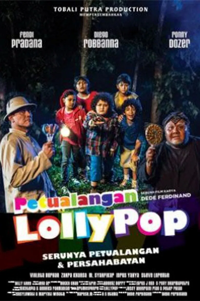 Petualangan Lollypop poster background
