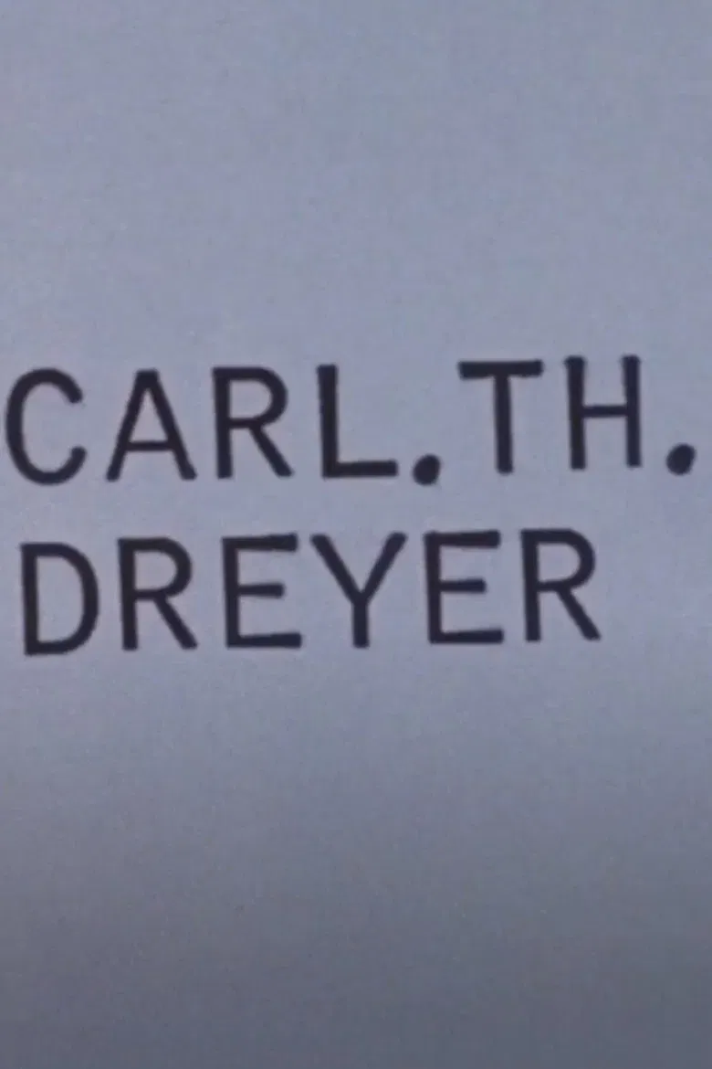 Carl Dreyer poster background
