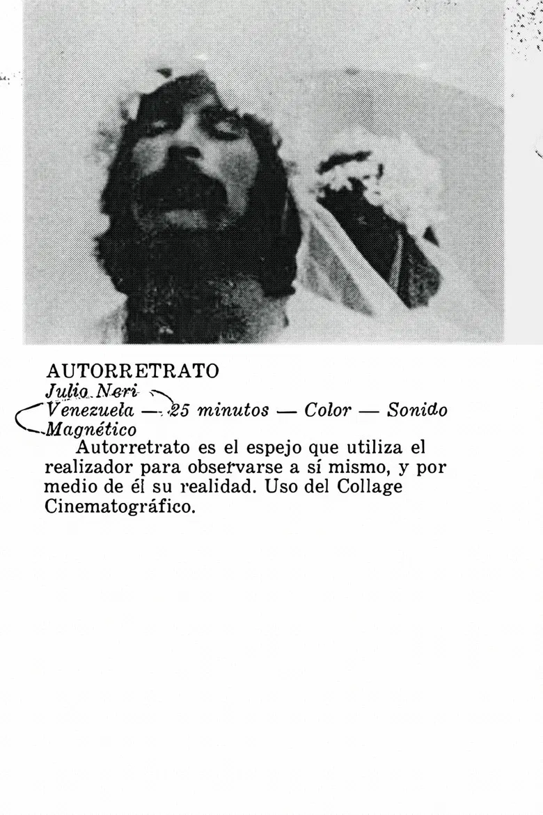 Autorretrato poster background