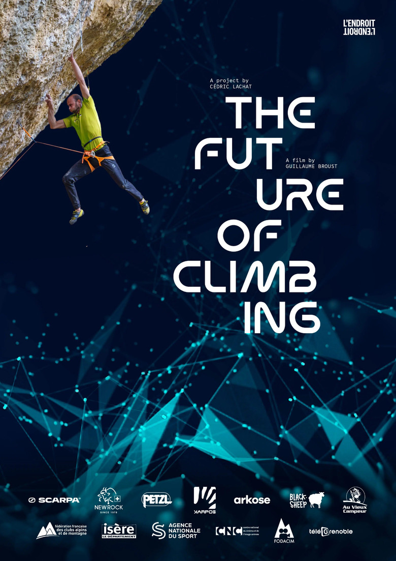 The Future of Climbing poster background