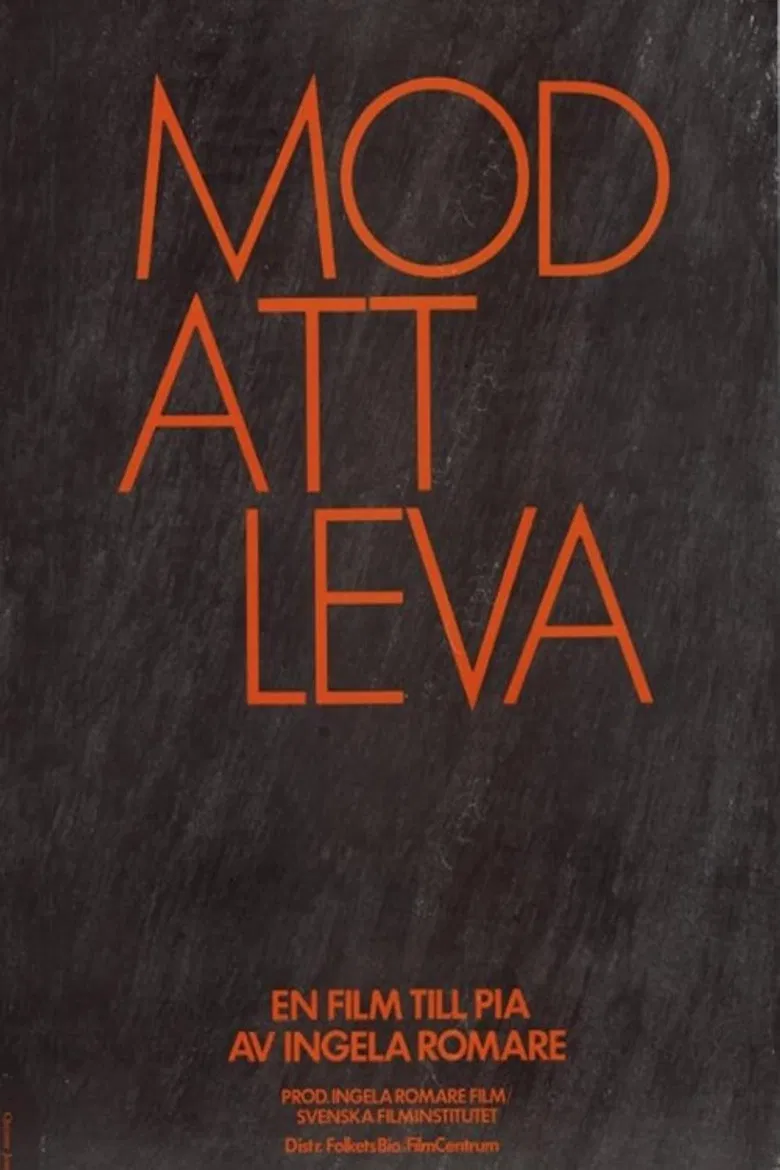 Mod att leva poster background