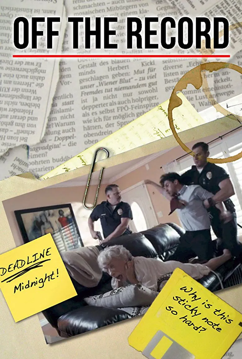 Off the Record poster background