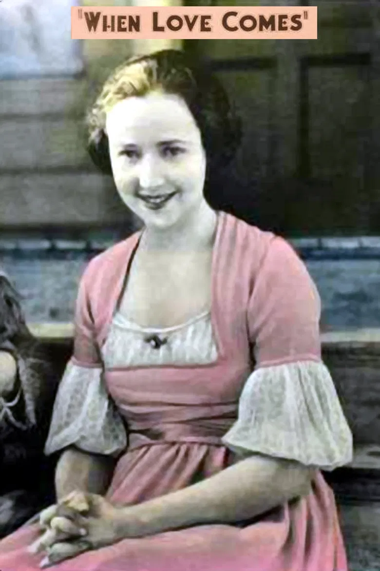 When Love Comes poster background