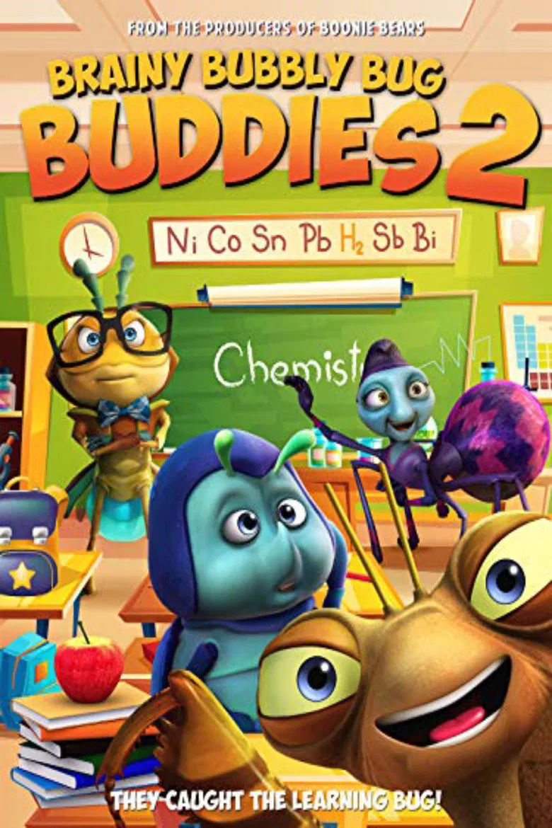 Brainy Bubbly Bug Buddies 2 poster background