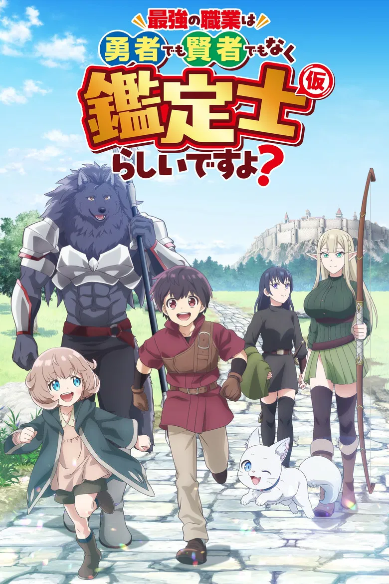 The Strongest Job is Apparently Not a Hero or a Sage, but an Appraiser (Provisional)! poster background