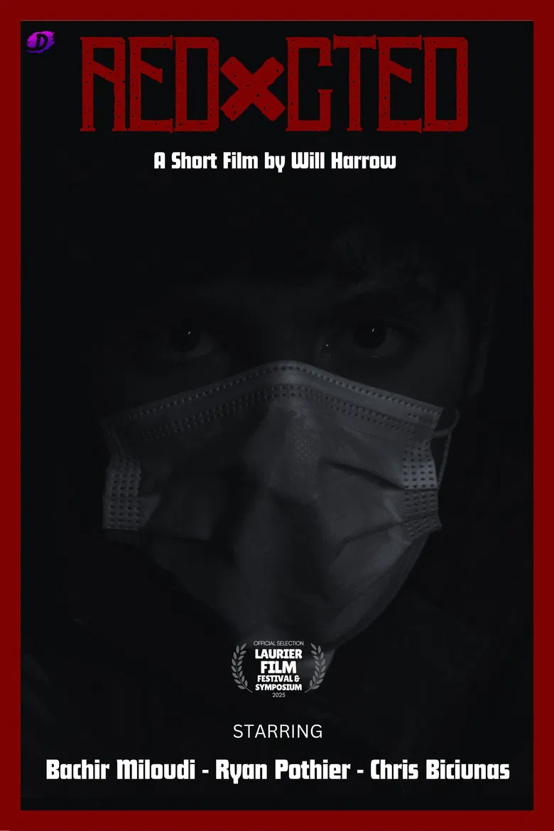 Red*cted poster background