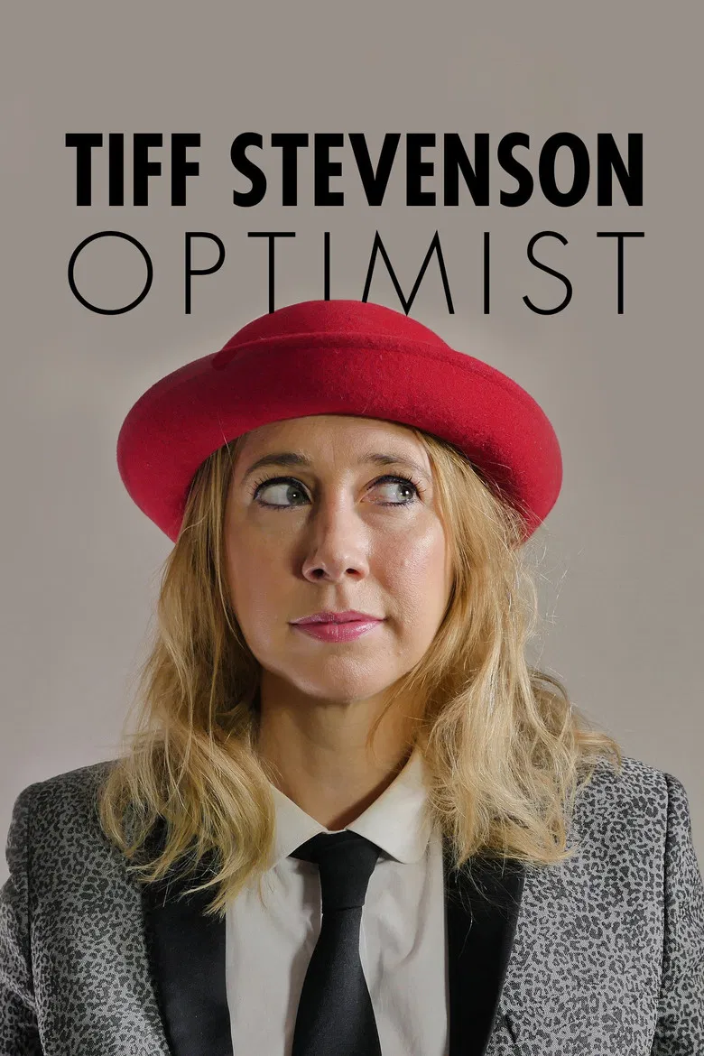 Tiff Stevenson: Optimist poster background