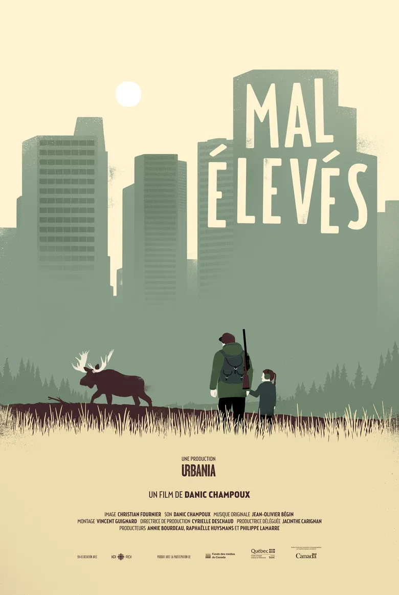 Mal élevé poster background