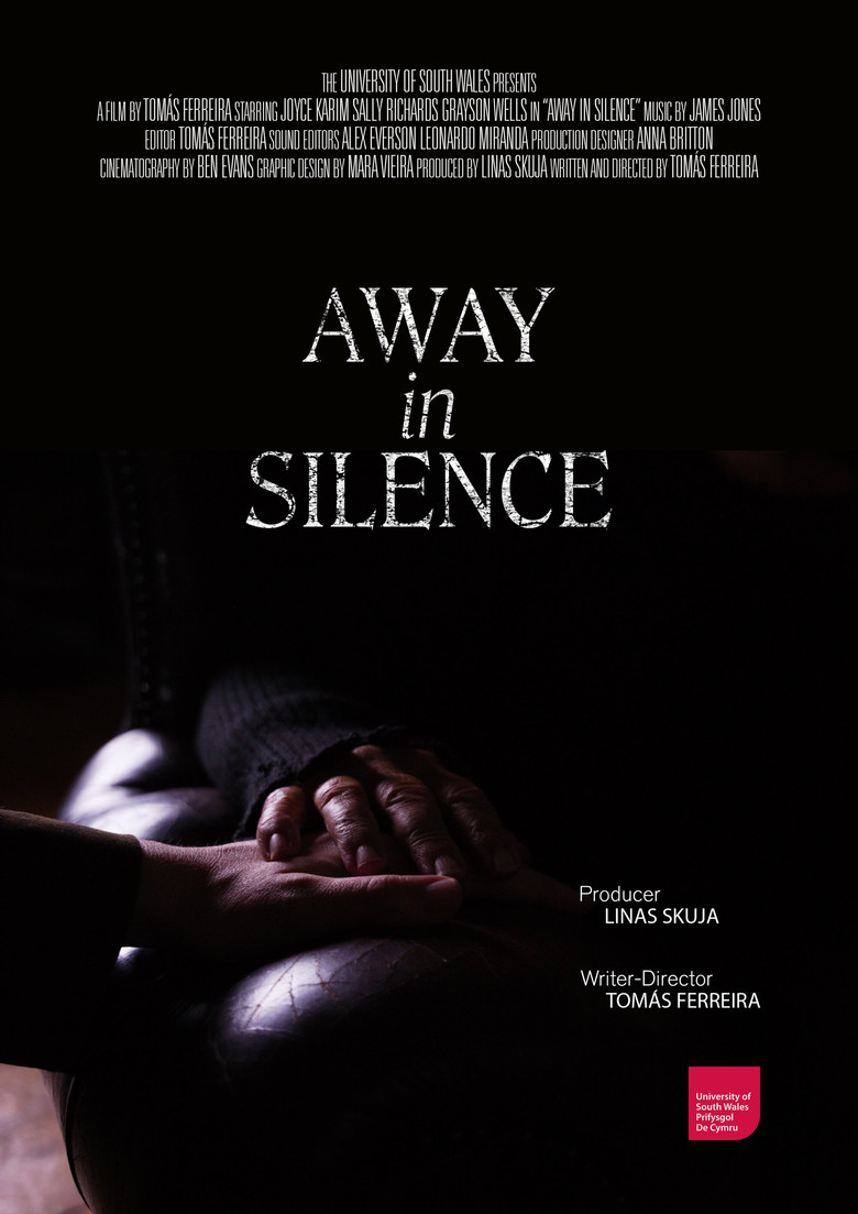 Away in Silence poster background