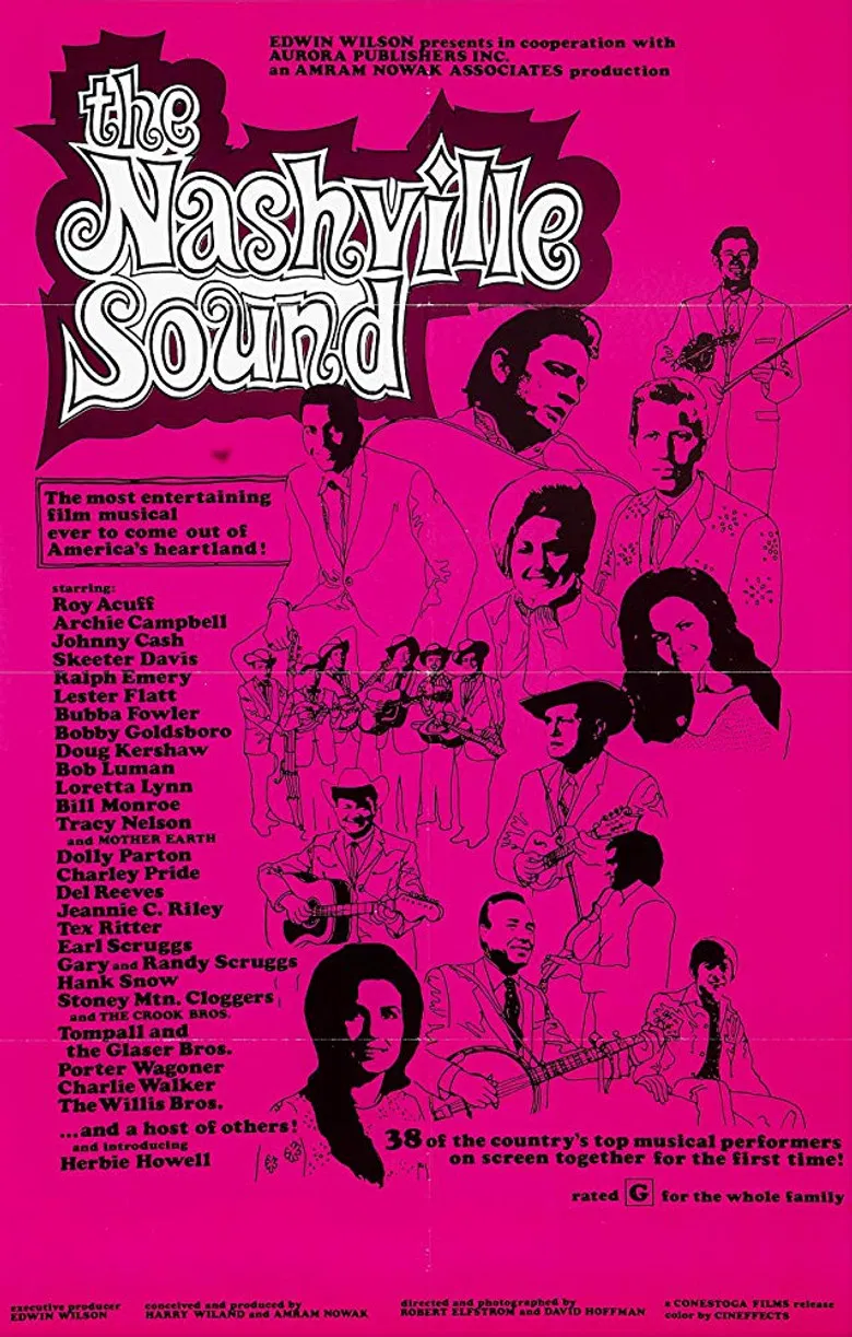 The Nashville Sound poster background