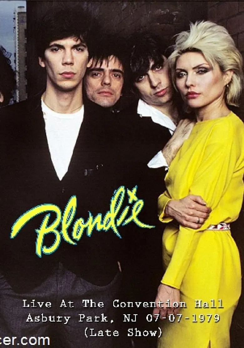 Blondie: Live at Asbury Park Convention Hall poster background