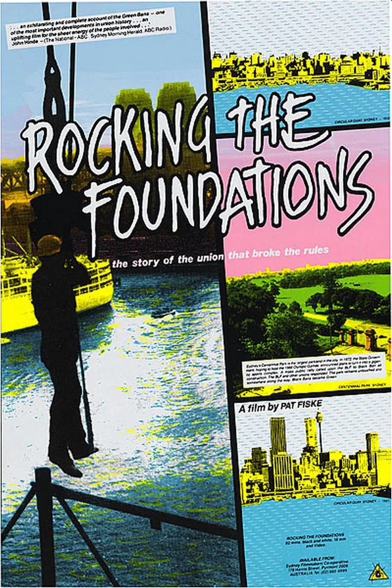 Rocking the Foundations poster background