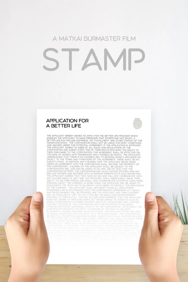 The Stamp poster background