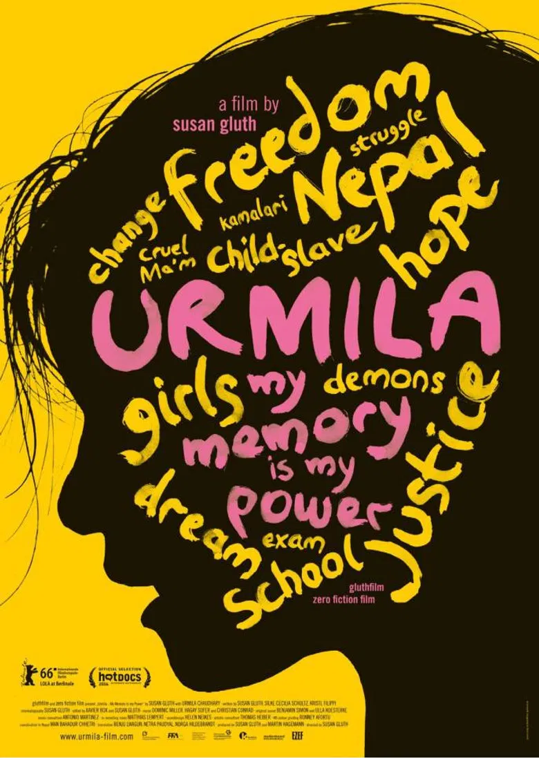 Urmila: My Memory Is My Power poster background