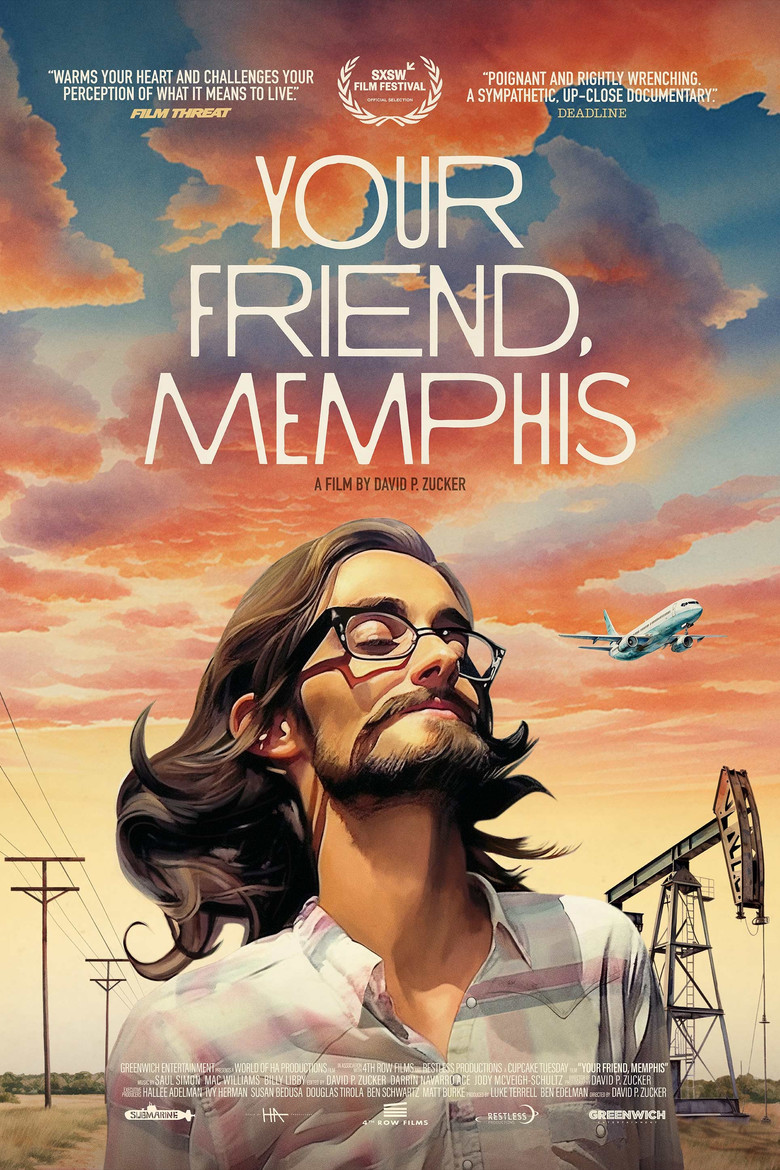 Your Friend, Memphis poster background