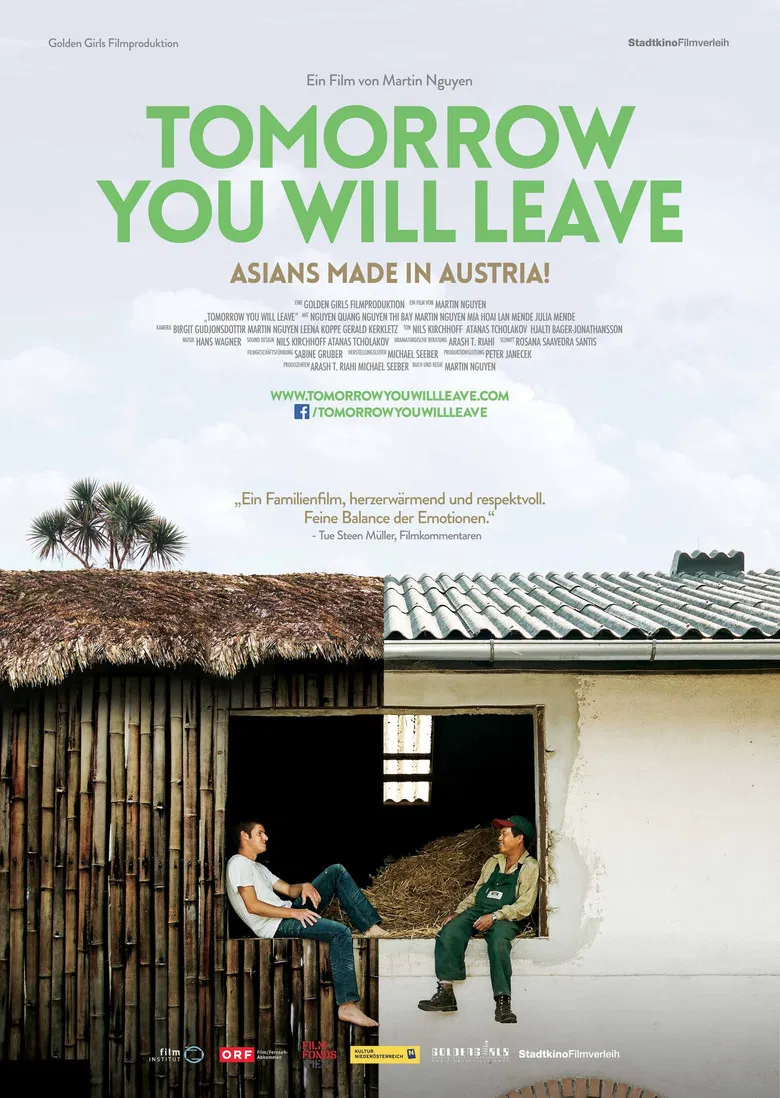 Tomorrow You Will Leave poster background