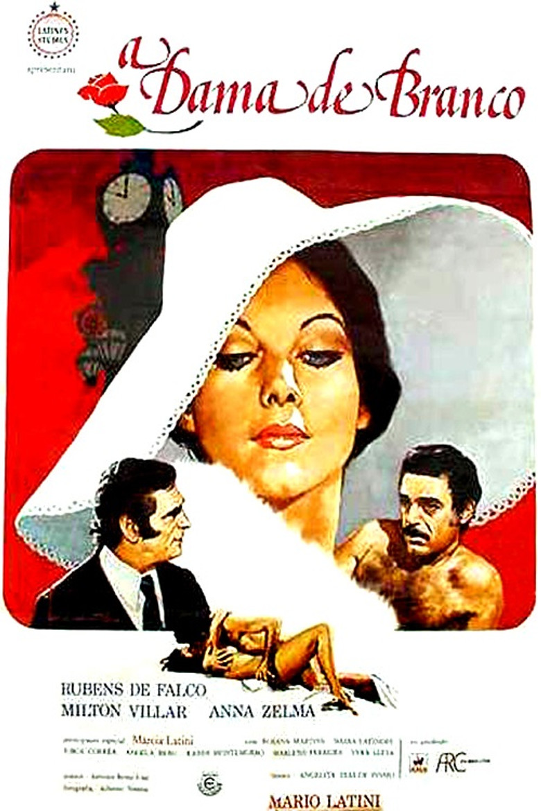 A Dama de Branco poster background