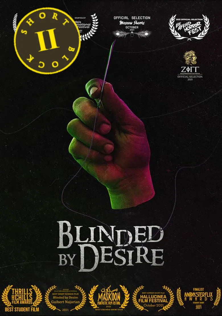 Blinded By Desire poster background