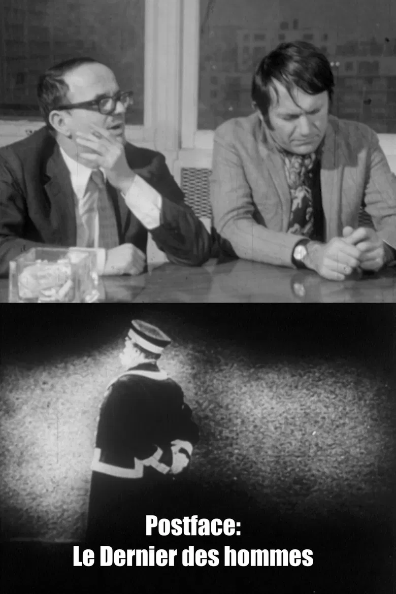 Postface : Le Dernier des hommes poster background