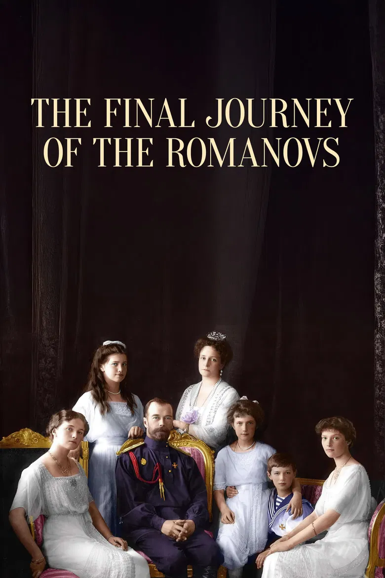 The Final Journey of the Romanovs poster background