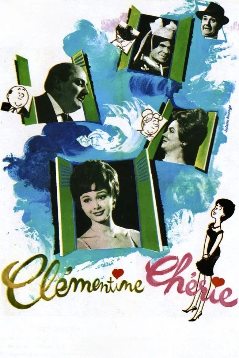 Clémentine chérie poster background