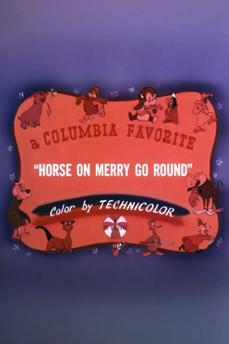 The Horse on the Merry-Go-Round poster background