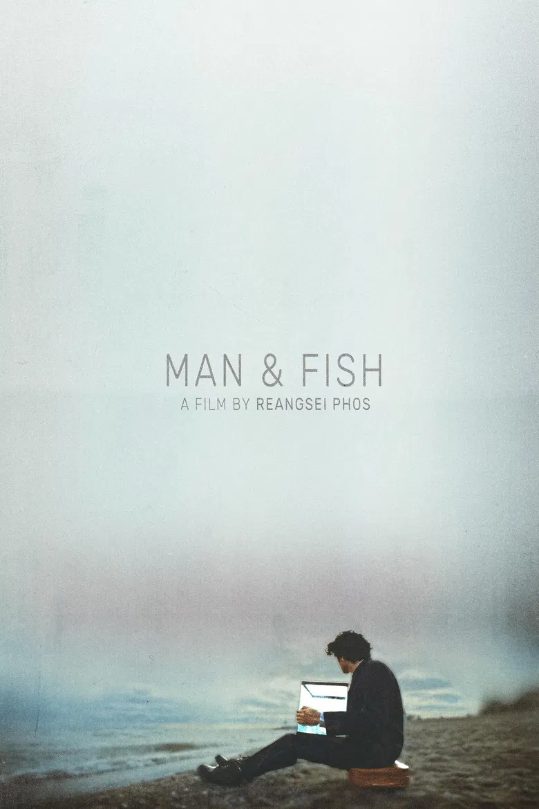 Man & Fish poster background
