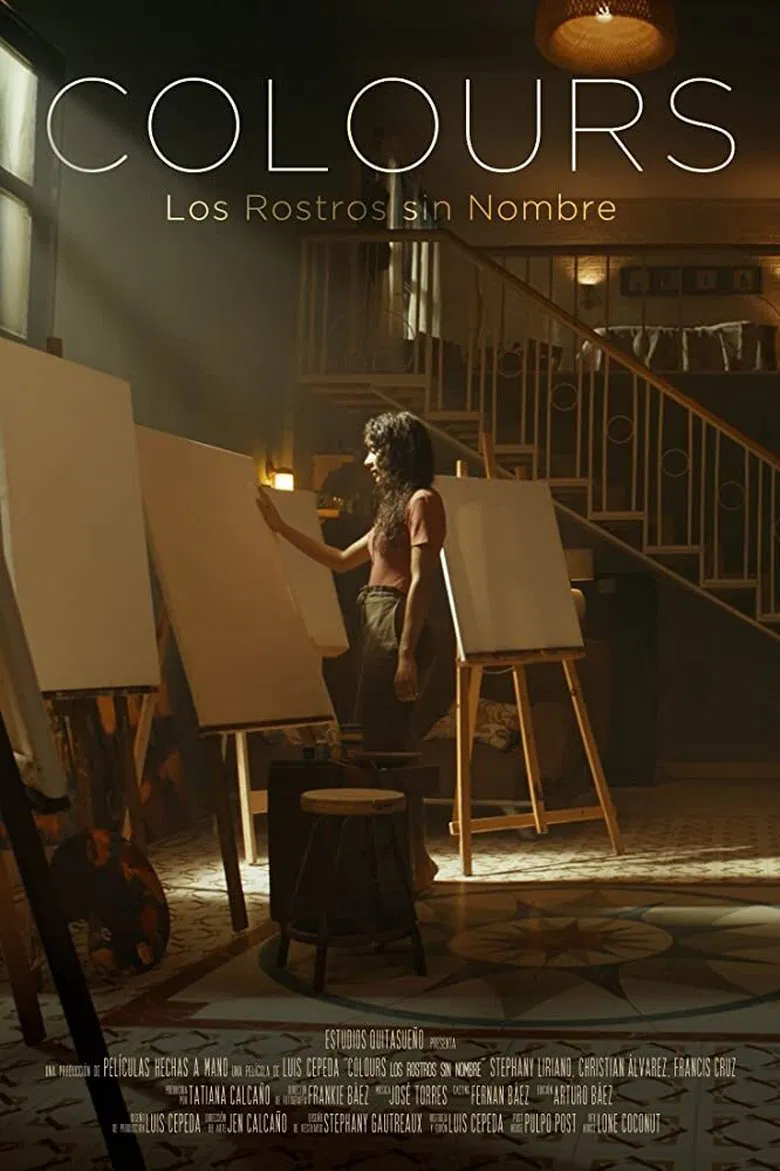 Colours poster background