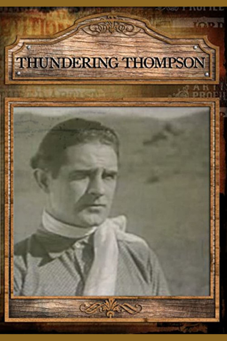 Thundering Thompson poster background