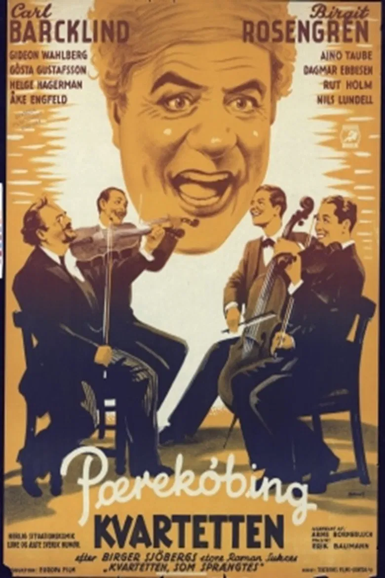 Kvartetten som sprängdes poster background