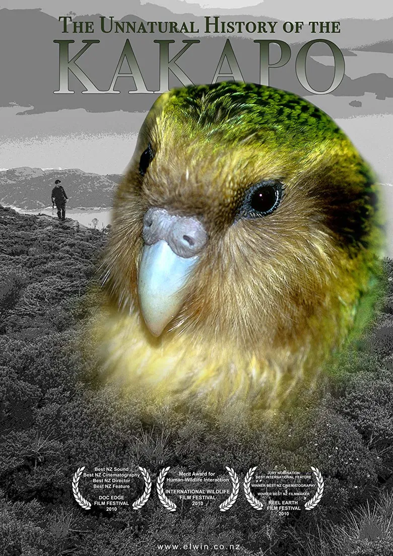 The Unnatural History of the Kakapo poster background