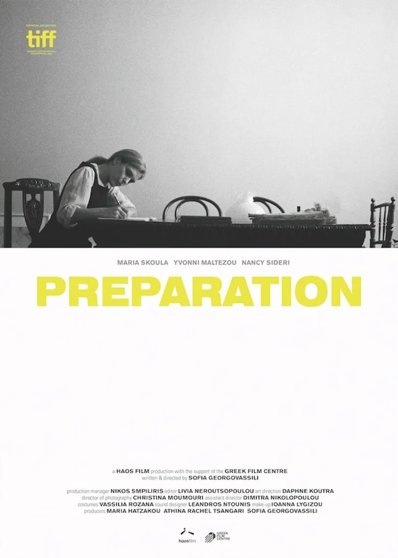 Preparation poster background